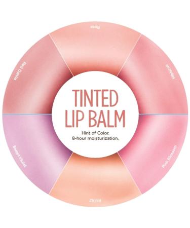Burt's Bees Pink Blossom Tinted Lip Balm with Shea Butter - 100% Natural & Moisturizing | 1 Tube - Buy Online on SooperMarket.com