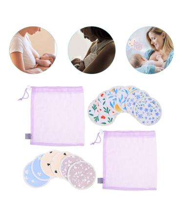 Buy Abaodam 5 Sets Washable Breast Pads - Reliable & Reusable Nursing Pads for Women | Breastfeeding Essentials - Buy Online on SooperMarket.com