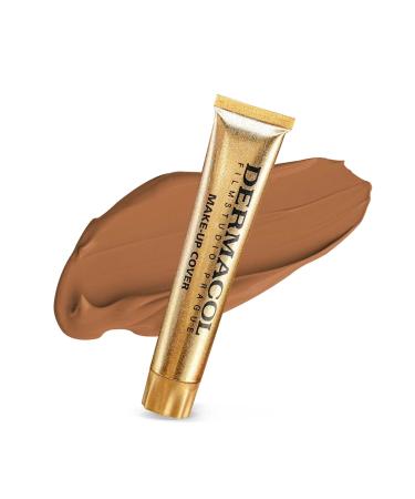 Dermacol Full Coverage Foundation - Liquid Matte Makeup with SPF 30 Waterproof for Oily Skin & Acne Long-Lasting 30g (Color 229) - Buy Online on SooperMarket.com
