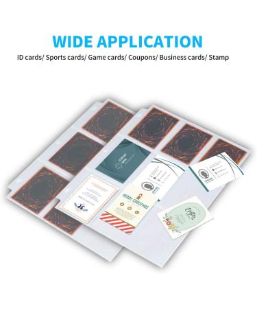2088 Pockets Baseball Card Sleeves - Premium Double-Sided Trading Card Binder for Pokemon, Yugioh, Sports & Football Cards - 116 Sheets - Buy Online on SooperMarket.com