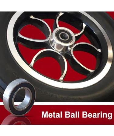 Wheelchair Front Wheel Solid Wheelchair Front Wheels Professional Wheelchair Wheel Replacement Rubber Wheelchair Tyre Used for Rollators Walk 1 Pair - Buy Online on SooperMarket.com
