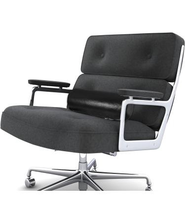 TEHAUX Lumbar Roll for Chair Memory Foam Back with Elastic Strap 3D Back Roll Lumbar Support Black - Buy Online on SooperMarket.com