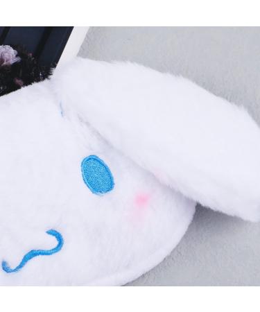 Cartoon Sleep Eye Mask - Pink Kitty & Stitch Lilo Face - Soft Faux Fur - Kids Blindfolds Set of 4 - Buy Online on SooperMarket.com
