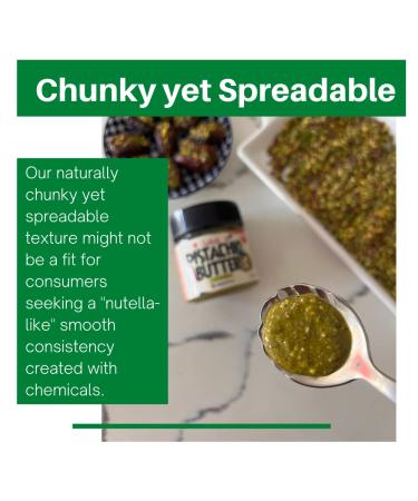 Peppertux Farms Pistachio Butter - The Original I NO REFINED SUGAR I NO SALT - NO CHEMICALS I ALL NATURAL Perfect Upgrade to Peanut Butter I Made with Turkish Antep Pistachios (The Original Pistachio Butter) - Buy Online on SooperMarket.com