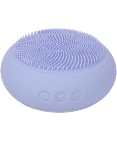 Facial Cleansing Brush Silicone Electric Facial Cleanser To Absorb Nutrients For All Skin Types (Purple) - Buy Online on SooperMarket.com