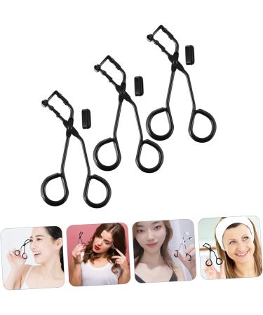 3 Sets Silicone Eyelash Curlers - Professional Makeup Tools for Luscious Lashes | International Shipping Available - Buy Online on SooperMarket.com