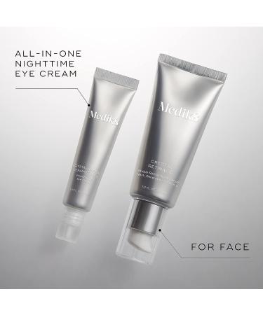 Medik8 Crystal Retinal Ceramide Eye Cream - Brightening & Anti-Wrinkle Formula - Gentle Vitamin A Release - Perfect for Sensitive Skin - 0.5 oz - Buy Online on SooperMarket.com