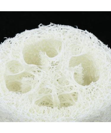 4PC Loofah Soap Dish Tray Set | Natural Loofah Sponge Rack for Bathroom & Kitchen | Durable & Strong | Ideal for Household Cleaning - Buy Online on SooperMarket.com