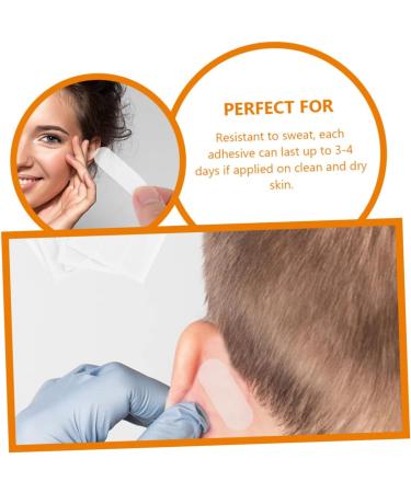 STOBOK 12pcs Ear Stickers Correction Transparent Ear Tape - Orthotic Ear Accessories for Makeup Support - Buy Online on SooperMarket.com