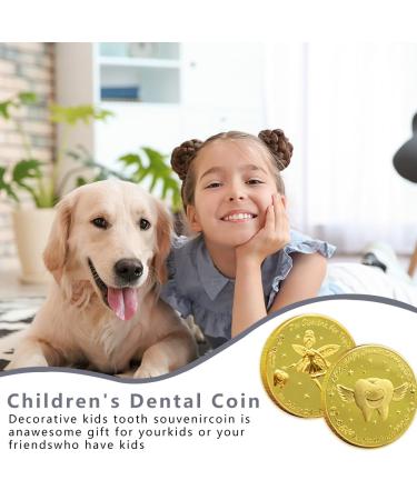 20 Tooth Fairy Commemorative Gold Coins for Boys | Perfect Tooth Fairy Gifts & Keepsakes - Buy Online on SooperMarket.com