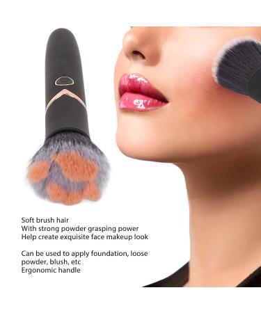 Buy USB Electric Makeup Brush - Rechargeable 10 Gears Vibration Brush for Foundation & Blush | Skin-Friendly & Multifunctional Cosmetic Tool for Beginners - International Shipping Available - Buy Online on SooperMarket.com