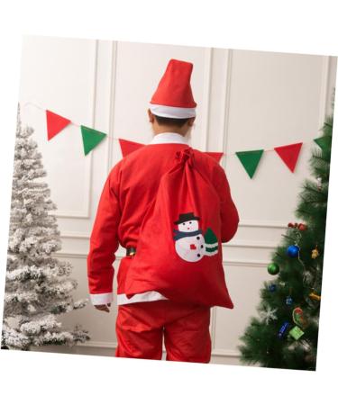 KOMBIUDA 4 1 Bags Medium Size Merry Christmas Sack Candy Bag for Christmas Oversized Child Handbag - Buy Online on SooperMarket.com
