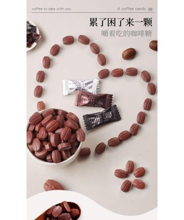 3 flavors of coffee candy Chewing coffee candy Nut Snacks Coffee flavored snacks Ready to eat Office Snacks Coffee Flavored Candy Wedding Candies Dessert New Year Candy (200g(240 pieces)) - Buy Online on SooperMarket.com