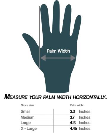 Professional Heavy Duty L3 Level 3 Nitrile Gloves - Latex Free - Large - Box of 100 Pink - Buy Online on SooperMarket.com