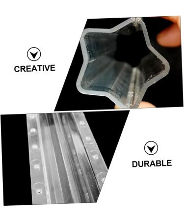 6 pcs Tool Grow Star Vegetable Molds Shape Vegetables Supplies Cake Modeling Moulds Garden Plastic As Shownx3pcs 20x4cmx3pcs - Buy Online on SooperMarket.com