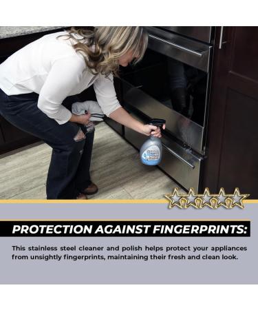 Flitz Stainless Steel Polish - Streak-Free Cleaner for Appliances - 32 oz | Protects Against Fingerprints - Best International Shipping - Buy Online on SooperMarket.com
