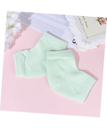 Healeved 2 Pairs Gel Socks Thick Socks Moisturizing Heel Socks Skin Heel Softener Foot Womens Socks Heel Anti-Crack Socks Plantar Sock Absorb Sweat Silicone Gel Men and Women - Buy Online on SooperMarket.com