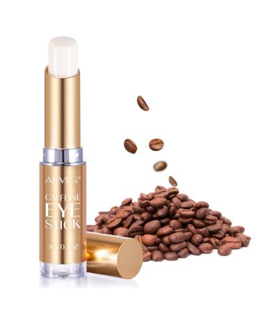 Caffeine Eye Stick - With Collagen  Hyaluronic Acid  Caffeine Eye Cream Stick for Dark Circles and Puffiness  Eye Lift Treatment  Under Eye Stick - For Wrinkles  Puffiness and Bags - Visible Results in 3-4 Weeks