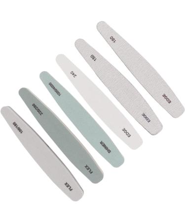 Nail Buffer File Tool Double Sided Curved Nail File for Salon - Buy Online on SooperMarket.com
