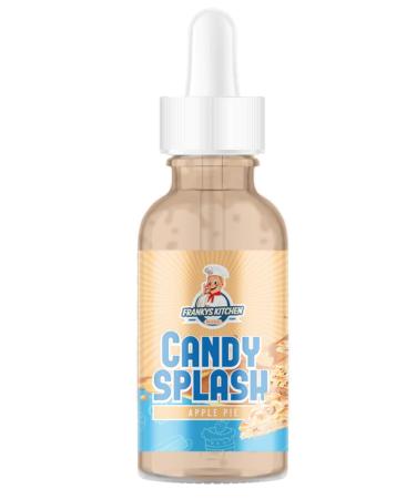 Franky's Bakery Candy Splash Flavor Drops 50ml (Apple Pie) - calorie -free drops of taste with delicious aroma - flavored flavors Apple Pie 50 ml (1 Pack)