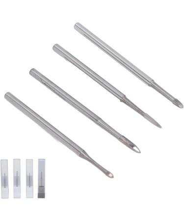 Nail Buffer Tips Nail Drill Bits Set Portable Manicure Tool 4Pcs Wear-Resistant Home Beauty Salon Nail Artist: - Buy Online on SooperMarket.com