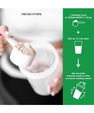 Revolution Nutrition Vegan Smart Vegan Protein Powder Dairy Free Plant Based Sugar Free Soy Free BCAAs Keto Friendly For Men & Women 20g Of Protein Per Scoop 908g 26 Servings (Coffee Mousse Cake 2 Pound) Coffee Mousse Cake 26 Servings (Pack of 1) - Buy Online on SooperMarket.com