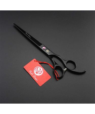 Purple Dragon 7.0 Fellscher for Dogs - Professional Curved Scissors Set with Effilier for Pet Grooming - High-Quality 440C Stainless Steel from Japan - Buy Online on SooperMarket.com