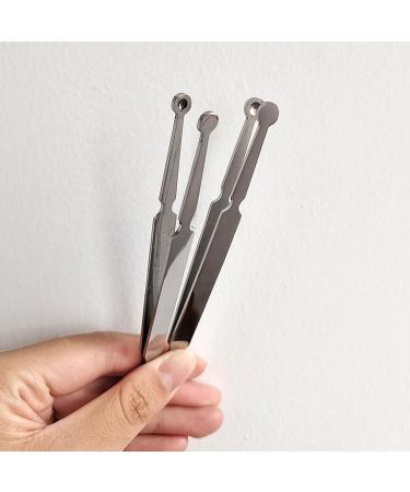 Premium Manual Jewelry Tweezers Set - Stainless Steel Lace & Diamond Stone Tweezers for Jewelry Making | International Shipping - Buy Online on SooperMarket.com