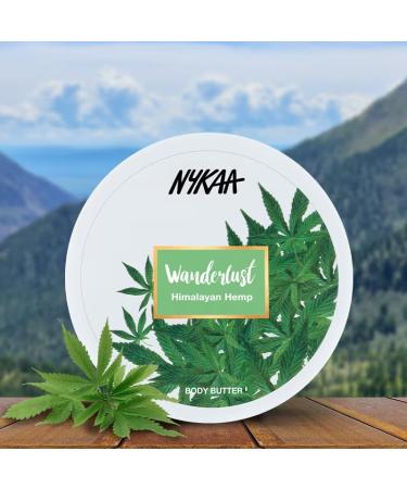 Nykaa Naturals Wanderlust Body Butter - Himalayan Hemp for Women | 6.7 oz | Hydrating Body Cream - International Shipping Available - Buy Online on SooperMarket.com