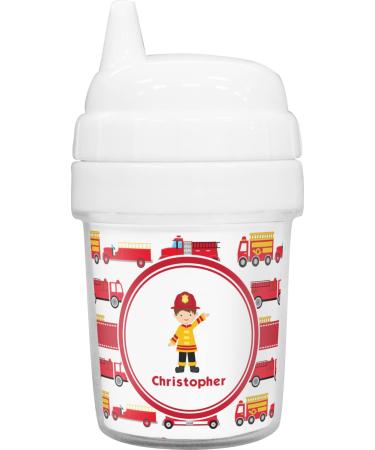 Firetrucks Baby Sippy Cup (Personalized)