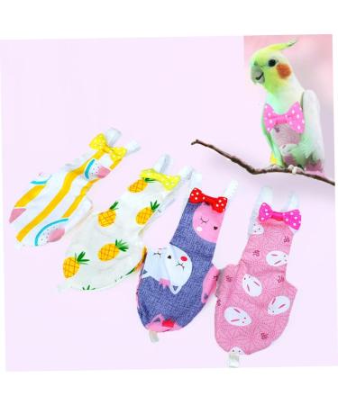 Shop PopetPop White Bird Cage & Stylish Parrot Diapers - Premium Pet Clothing for Birds - Buy Online on SooperMarket.com