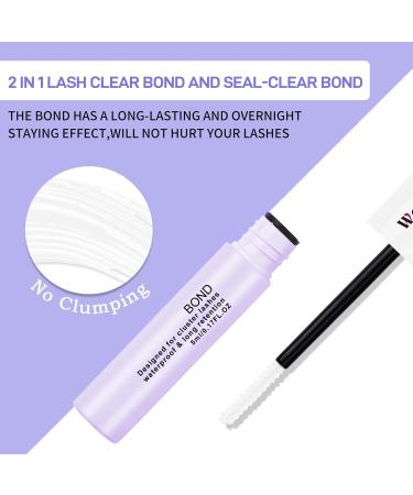 Buy Lash Bond and Seal Waterproof 2-in-1 Eyelash Glue | Strong Hold for DIY Extensions | Suitable for Sensitive Eyes | Fast International Shipping - Buy Online on SooperMarket.com