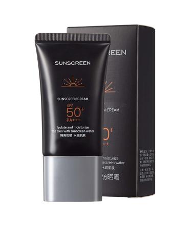 Trendyfave SPF 50+ Sunscreen Sun Cream For High Sun Protection Long-Lasting Anti-Sweat Waterproof Sunscreen Against UVA & UVB Aftersun Lotion For Daily Use Travel 50g