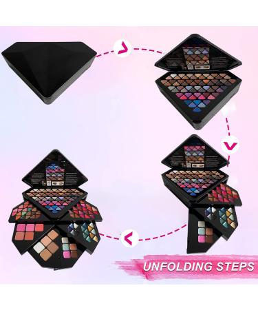 130 Color All-In-One Makeup Gift Set for Women | Professional Makeup Kit with Eyeshadow Lipstick Eyebrow Gel & More - Buy Online on SooperMarket.com