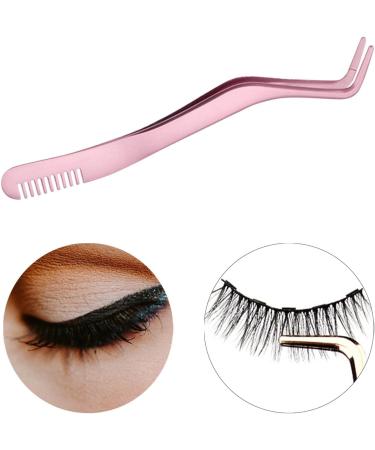 Buy Harilla Pink Eyelash Tweezers | DIY Eyelash Extensions Accessories & Tools for Perfect Application - Buy Online on SooperMarket.com