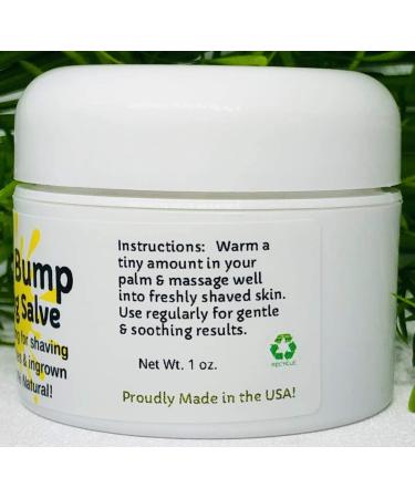 Urban ReLeaf RAZOR BUMP Soothing Salve - 1 oz | Natural Vegan Formula for Ingrown Hairs, Rashes, and Razor Burn on Face, Neck, Bikini, and Body - Buy Online on SooperMarket.com