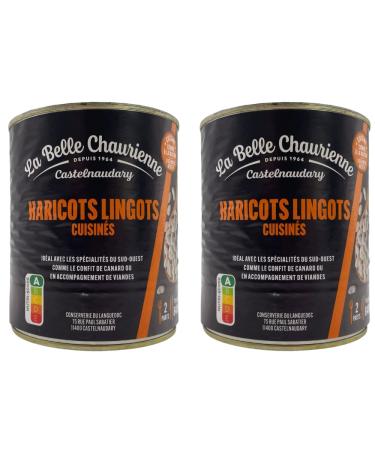 La Belle Chaurienne Lingot Beans in Goose Fat 840g x 2