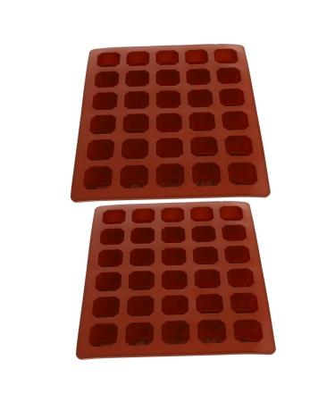 Zerodeko Silicone Gummy Molds Ice Mold 2pcs Chocolate Mold Silica Gel Baking Mold Candy Silicone Ice Trays Letter Silicone Molds