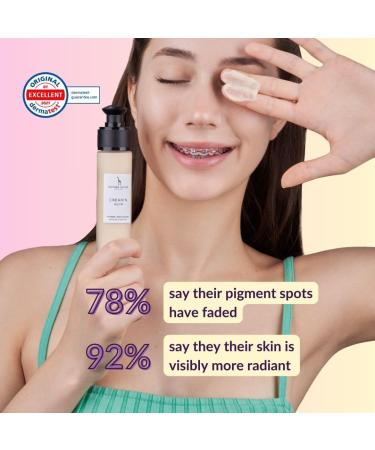 Vitamin C Moisturizer with vitamin E and rhubarb extract natural vegan cosmetics - 50ml natural cosmetics from Mother Nature Cosmetics - light anti-aging day cream against wrinkles and blemishes - Buy Online on SooperMarket.com