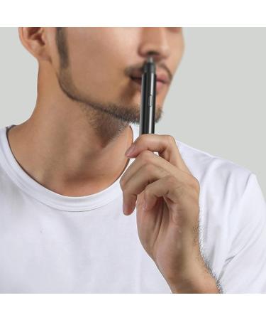 TEMKIN Nose Hair Trimmer - Rechargeable Facial Care Shaver for Men | Safe & Effective Hair Removal Tool - Buy Online on SooperMarket.com
