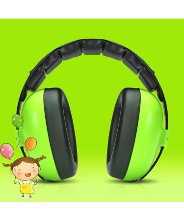 CHAMPS Baby Earmuffs - Noise Protection Headphones for Babies | Green | International Shipping Available - Buy Online on SooperMarket.com