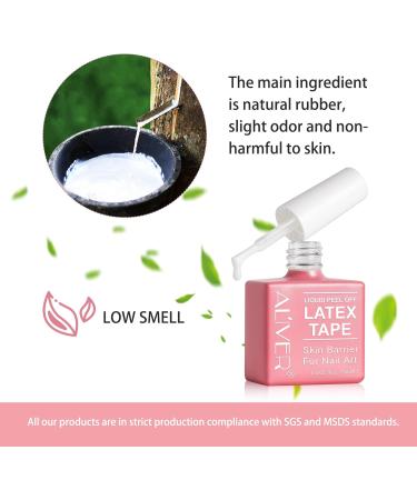LTYYWBFB Liquid Latex Nails Peel Off Latex Tape for Nails Art Peel Off Cuticle Protector for Nail Painting Skin Barrier Protector for Gel Polish - Fast Drying Odorless Nail Polish Guard 15ML 15 ml (Pack of 1) - Buy Online on SooperMarket.com