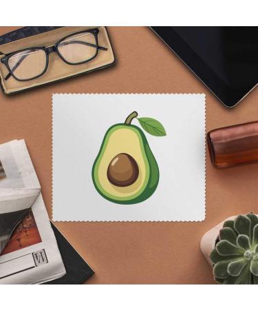 Buy 2 x Simplistic Avocado Half Microfiber Cleaning Cloths - Eco-Friendly Super Absorbent & Perfect for Home | International Shipping Available - Buy Online on SooperMarket.com