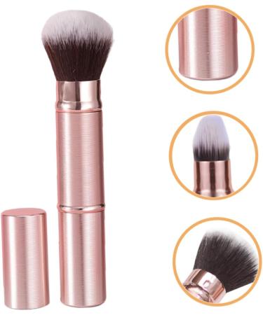 Gogogmee Double-ended Makeup Brush Blush Brush Dual End Makeup Brush Foundation Brush Powder Brush Cosmetics Brush Blending Brush Blusher Brush Women Makeup Tool Loose Powder Makeup Sponge - Buy Online on SooperMarket.com