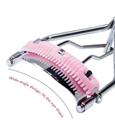 Portable Eyelash Curler | Classic Wide Angle Lash Curler with Comb | Longlasting Curls for All Eye Shapes - Buy Online on SooperMarket.com