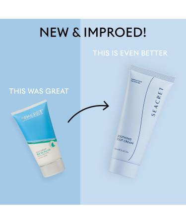 SEACRET Foot Cream with Tea Tree Oil & Dead Sea Minerals - 100ml | Hydrating & Soothing Foot Care for Optimal Health - Buy Online on SooperMarket.com