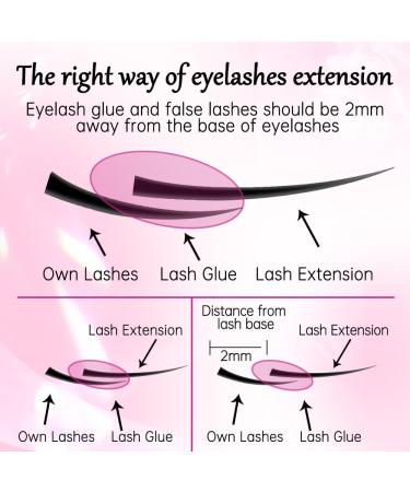 Eyelash Extension Glue 5ml - Fast Drying 0.5s Waterproof Professional Lash Glue - Extra Strong for Extensions - Buy Online on SooperMarket.com