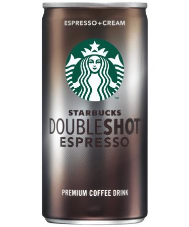 Starbucks Doubleshot Espresso and Cream 6.5 Fl oz