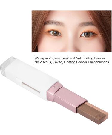 Eyeshadow Stick No Stickiness Creamy Texture Eyeshadow Button Design for Daily for Party(Clear sweet tea (earth color)) - Buy Online on SooperMarket.com