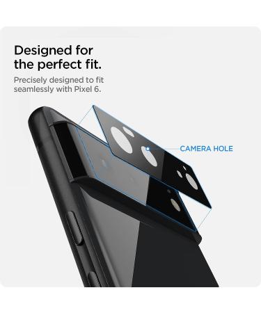 Spigen Pixel 6 Camera Lens Screen Protector - Black 2 Pack | Glas.tR Optik - Buy Online on SooperMarket.com